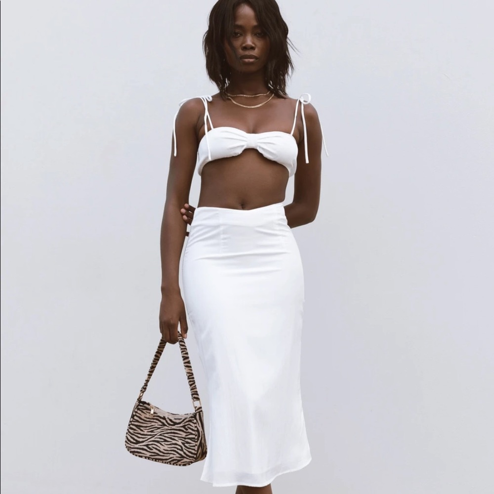 Princess Polly The Ava Set white